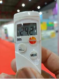 Hall AC will only be turned on during show days, in an energy efficiency temp between 23-25 degrees celcius